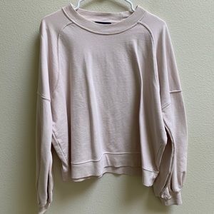 Saks Fifth Avenue sweater w/ bell bottom sleeves